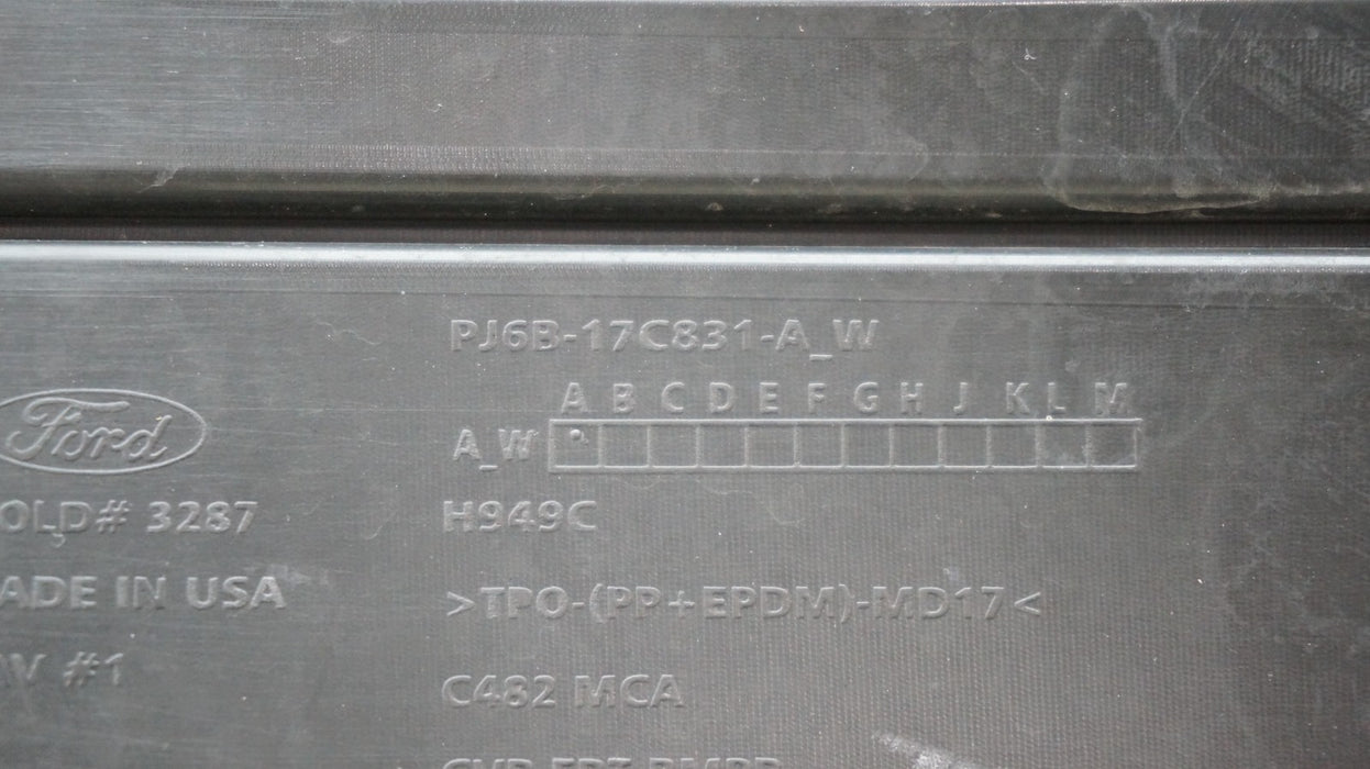 2023-2025 FORD ESCAPE FRONT BUMPER VALANCE COVER PJ6B-17C831 OEM