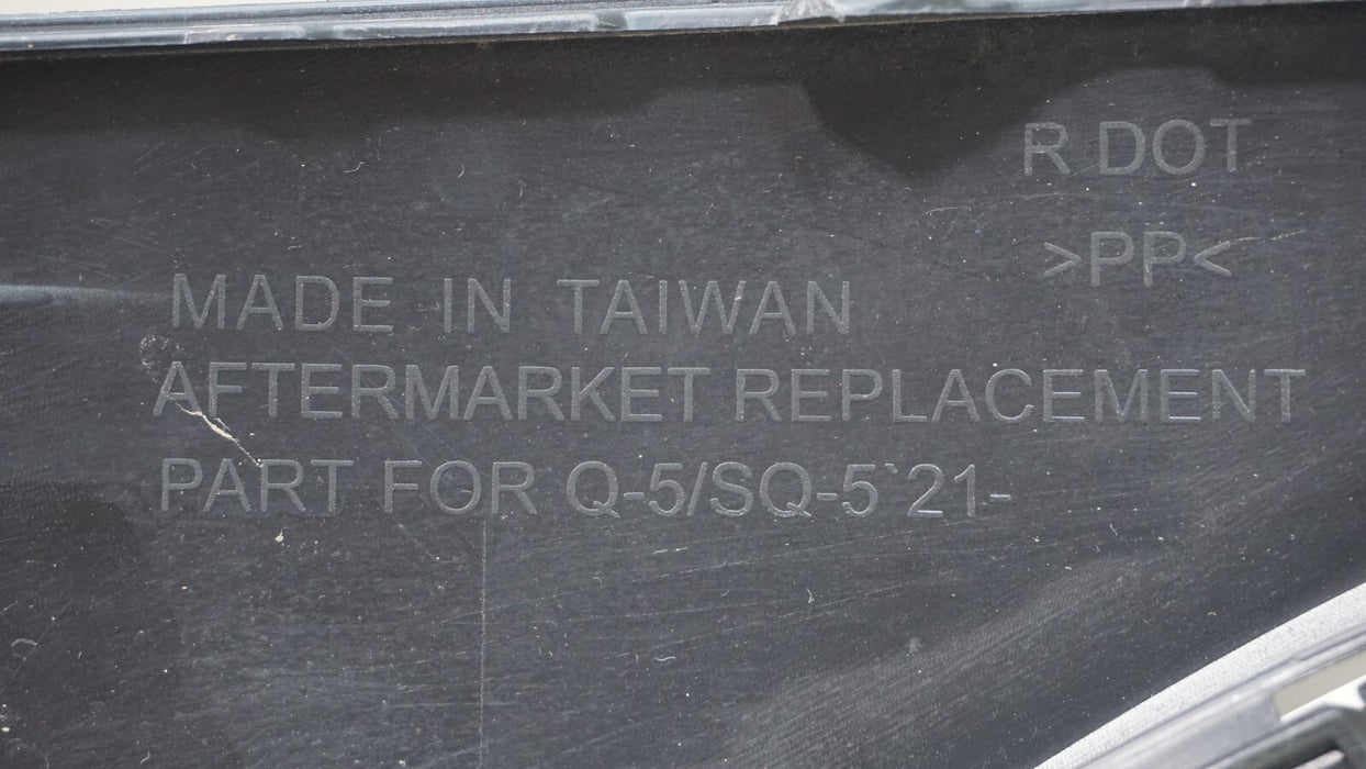 2021-2023 AUDI Q5 SQ5 REAR MIDDLE BUMPER COVER TONG YANG AFTERMARKET