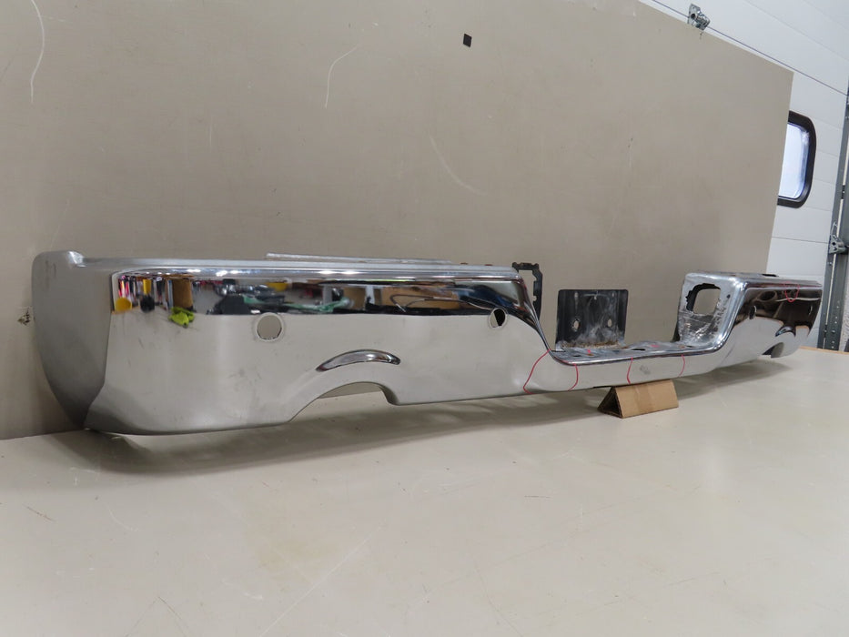 2011-2018 DODGE RAM 1500 PICKUP REAR METAL BUMPER STEP PLATE PAD COVER PANEL OEM