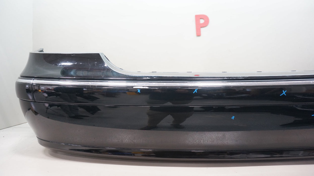 2003-2006 MERCEDES E55 AMG SPORT REAR BUMPER OEM (HARD PLASTIC) A2118800983