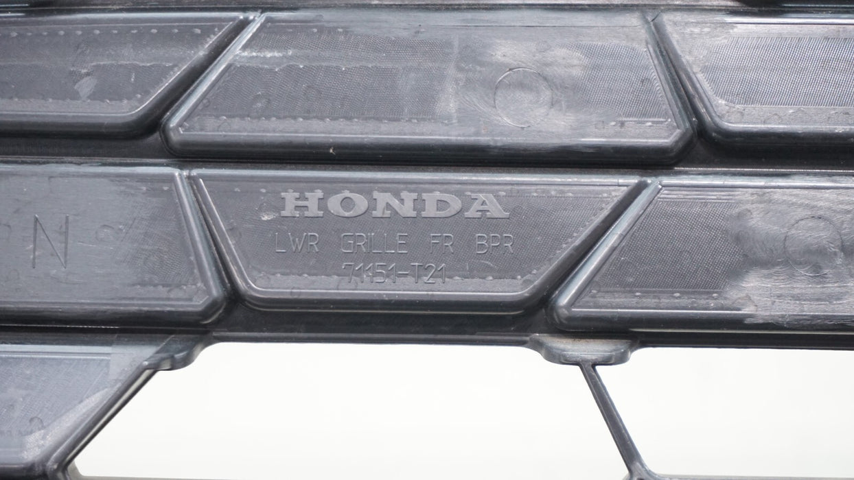2022-2023 HONDA CIVIC FRONT LOWER BUMPER GRILLE OEM 71151-T20