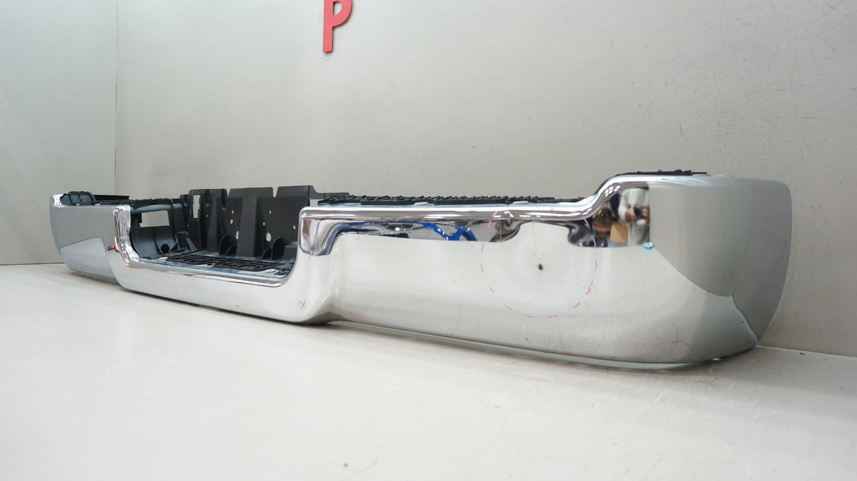 2019-2024 DODGE RAM 2500 3500 REAR CHROME METAL BUMEPR COVER 68576316AA OEM