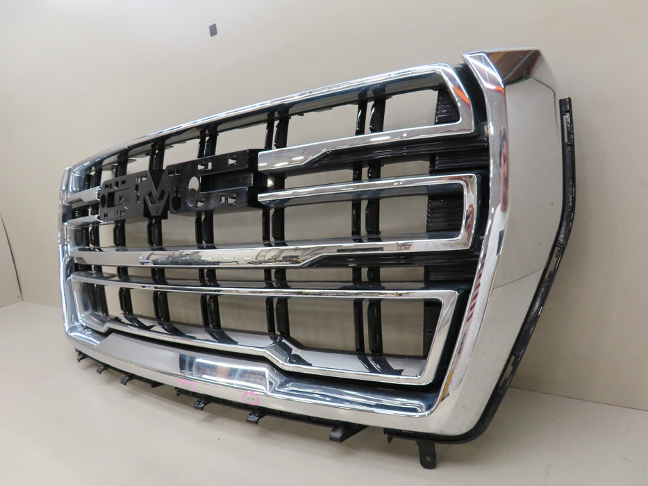 2021-2023 GMC YUKON/YUKON XL SLT FRONT  GRILLE GRILL CHROME PANEL OEM 84835787