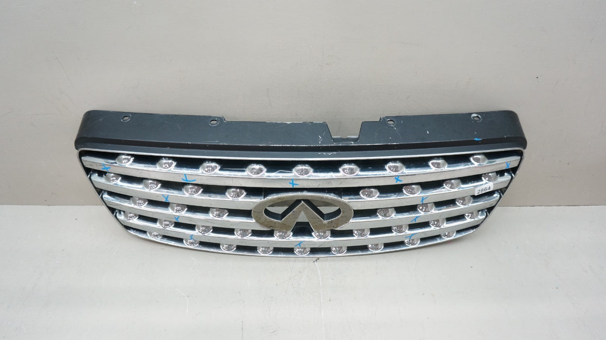 2003-2005 INFINITI FX35 FX45 FRONT UPPER RADIATOR GRILLE OEM 62310-CG000