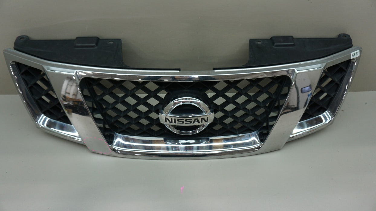 2008-2012 NISSAN PATHFINDER FRONT UPPER MAIN GRILLE 62310ZS00A OEM 08 09 10 11