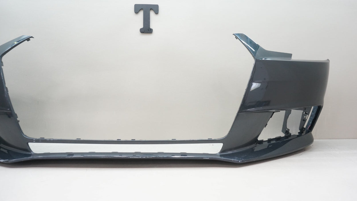 2017-2019 AUDI A4 B9 BASIS FRONT BUMPER COVER PANEL OEM 8W0807437