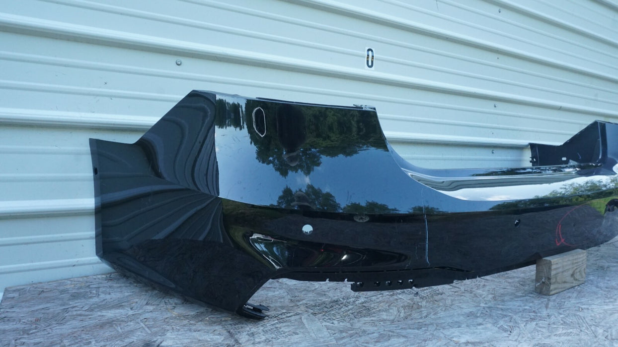 2019-2020 AUDI A7 SPORTBACK S-LINE REAR BUMPER COVER PANEL 4K8807385 OEM 19 20
