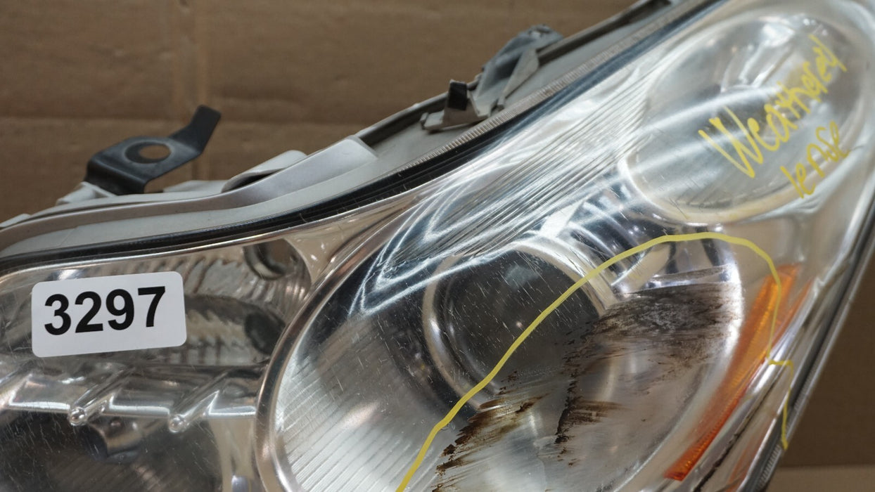 2007-2009 INFINITI G35 G37 LEFT DRIVER SIDE HEADLIGHT HEADLAMP HID XENON OEM