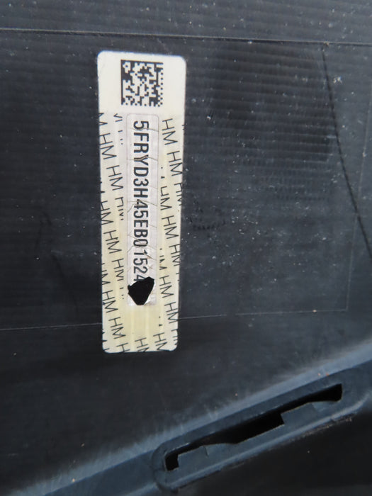 2014 2015 2016 ACURA MDX REAR BUMPER COVER OEM