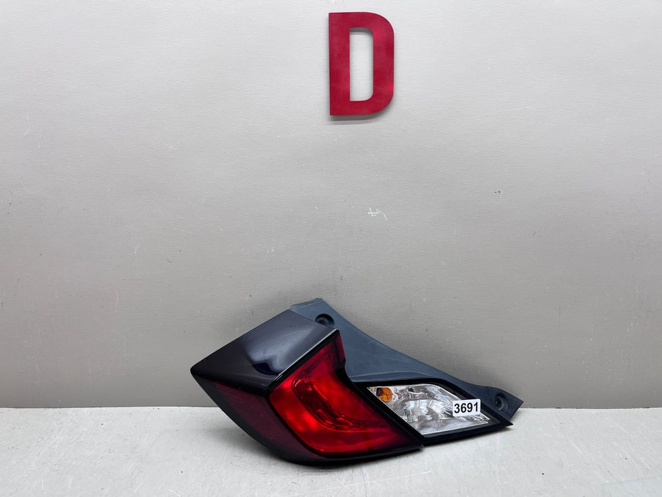 2016-2020 HONDA CIVIC COUPE LH DRIVER LEFT OUTER TAILLIGHT 33550-TBG-A012 OEM