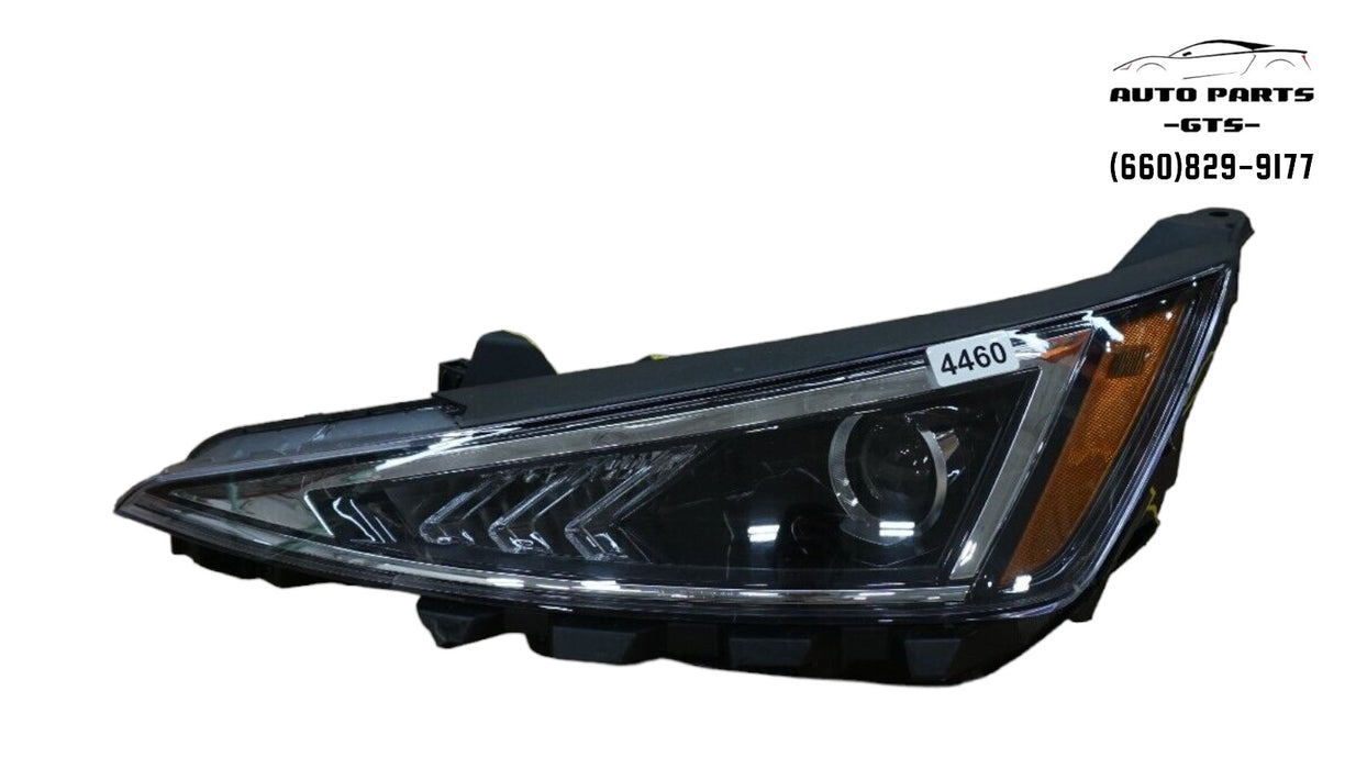2019 2020 HYUNDAI ELANTRA FRONT LEFT DRIVERS SIDE HEADLIGHT HALOGEN OEM