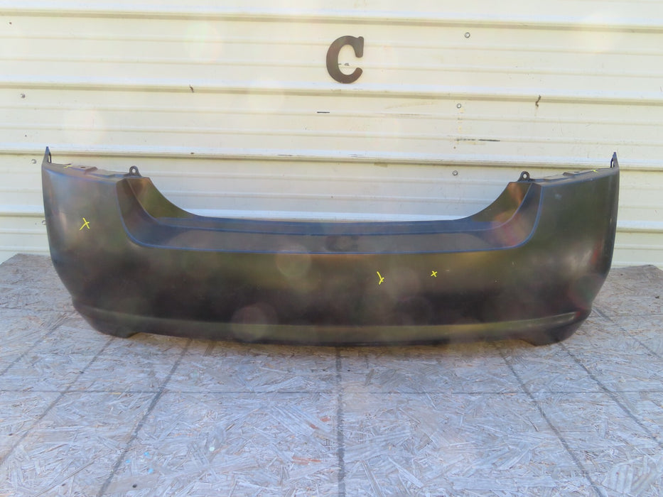 2007-2012 NISSAN SENTRA S SL 4DR SEDAN REAR BUMPER COVER PANEL OEM 85022-ET80A
