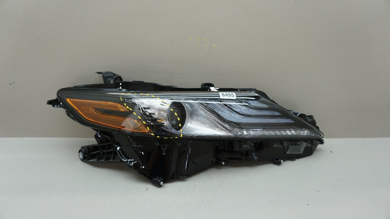 2018-2022 TOYOTA CAMRY FRONT RH RIGHT PASSENGER SIDE LED HEADLIGHT OEM
