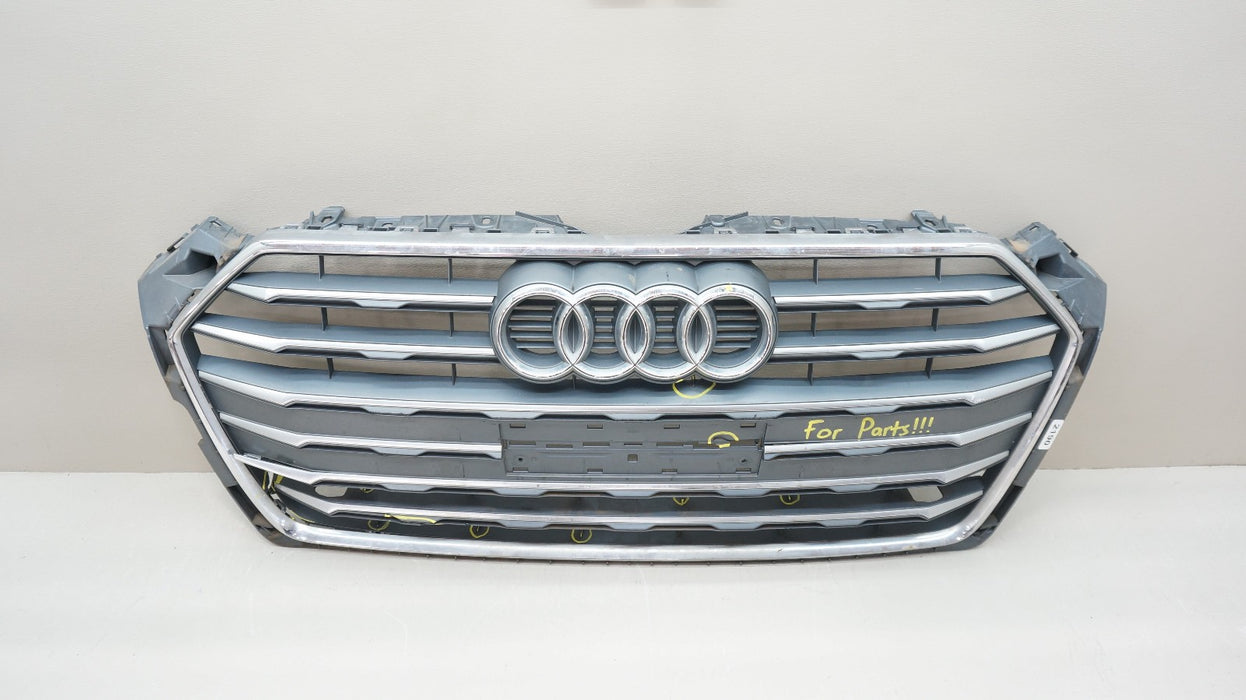 *FOR PARTS* 2018-2019 AUDI A5 FRONT RADIATOR GRILLE GRILL 8W6853651AB OEM
