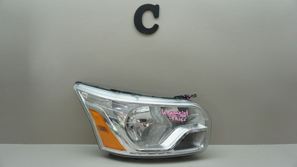 2015-2019 FORD TRANSIT RIGHT PASSENGER HEADLIGHT HALOGEN OEM 15 16 17 18 19
