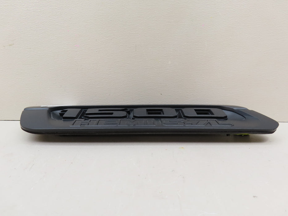 2019-20 RAM 1500 DT LEFT HOOD BEZEL BLACK HEMI 5.7 OEM 61698 877AA