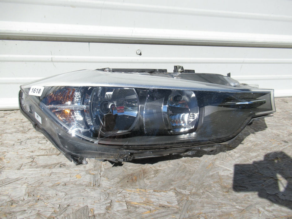 2012-2015 BMW 328I 335I F30 3 SERIES FRONT  PASSENGER HEADLIGHT HALOGEN LAMP OEM