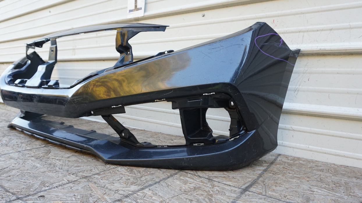 2019-2020 HONDA CIVIC SEDAN SPORT CVT FRONT BUMPER COVER OEM 19 20