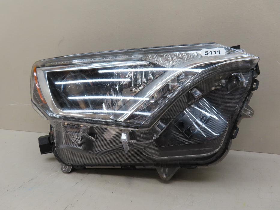 2016-2018 TOYOTA RAV-4 HEADLIGHT FRONT PASSENGER RIGHT SIDE HALOGEN LAMP OEM