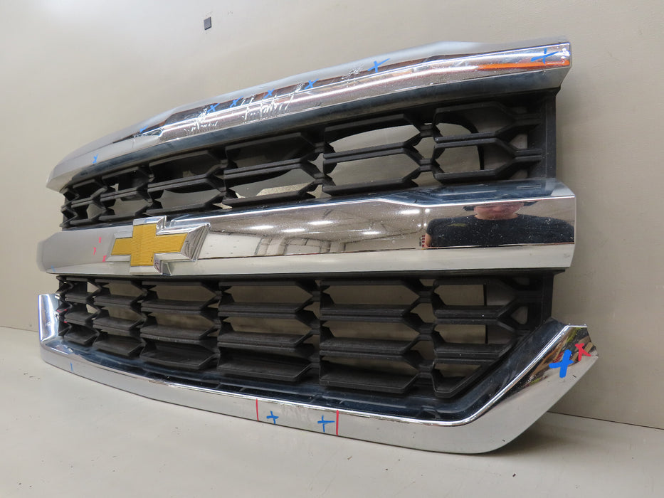 2016-2019 CHEVY CHEVROLET SILVERADO 1500 FRONT GRILL GRILLE OEM