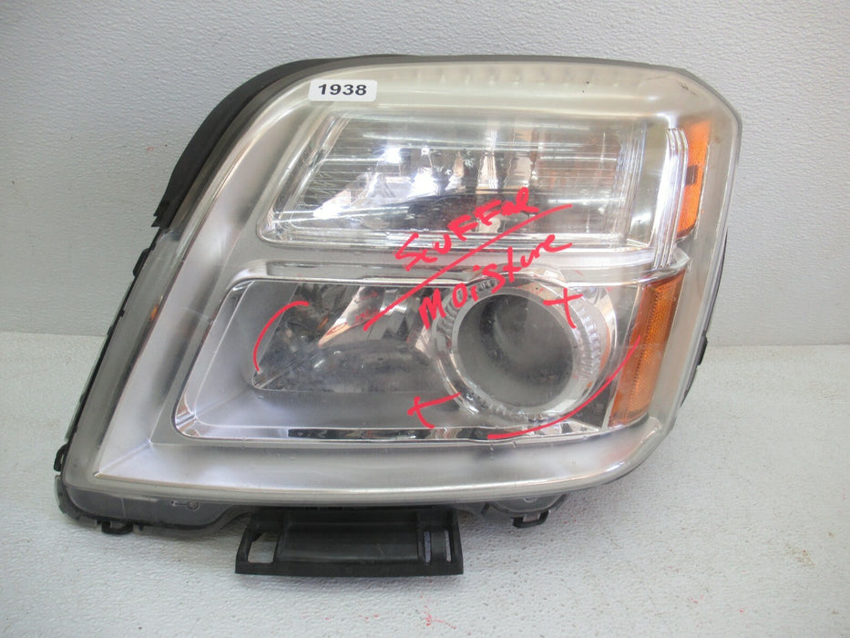 2010 - 2015 GMC TERRAIN FRONT LEFT DRIVER SIDE HEADLIGHT HEAD LAMP OEM