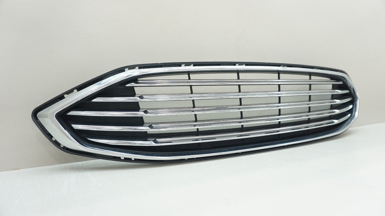 2017-2018 FORD FUSION FRONT UPPER BUMPER GRILLE GRILL OEM HS73-8150-AEW
