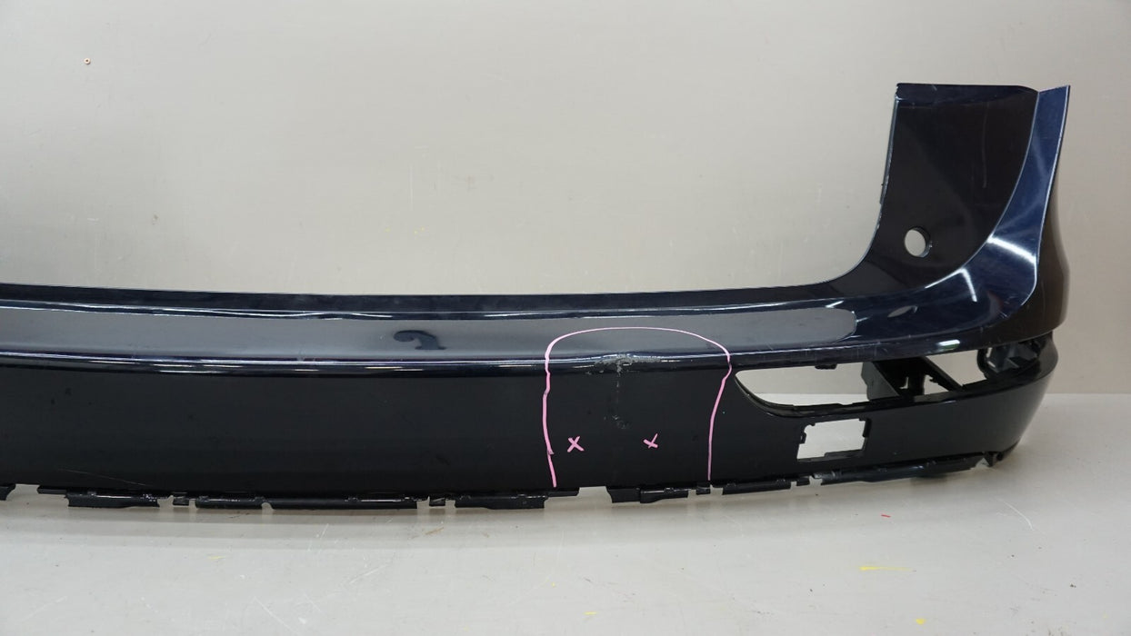 2008-2010 AUDI Q5 REAR BUMPER COVER PANEL PLASTIC BLACK OEM 8R0807385C