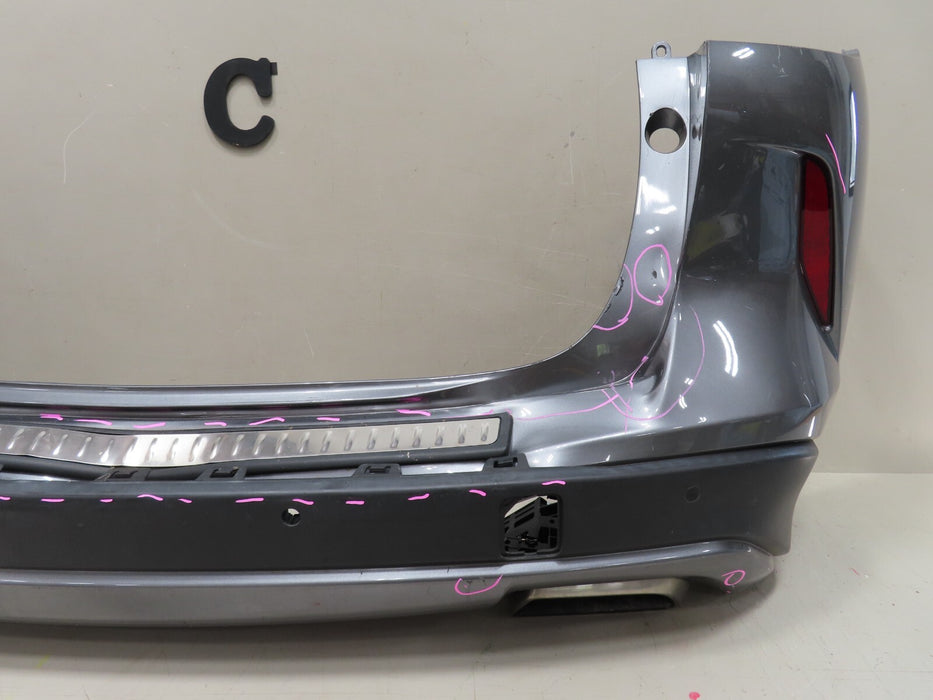 2019-2020 INFINITI QX50 SUV REAR BUMPER COVER W/ LOWER PANEL MUFFLER TIP OEM