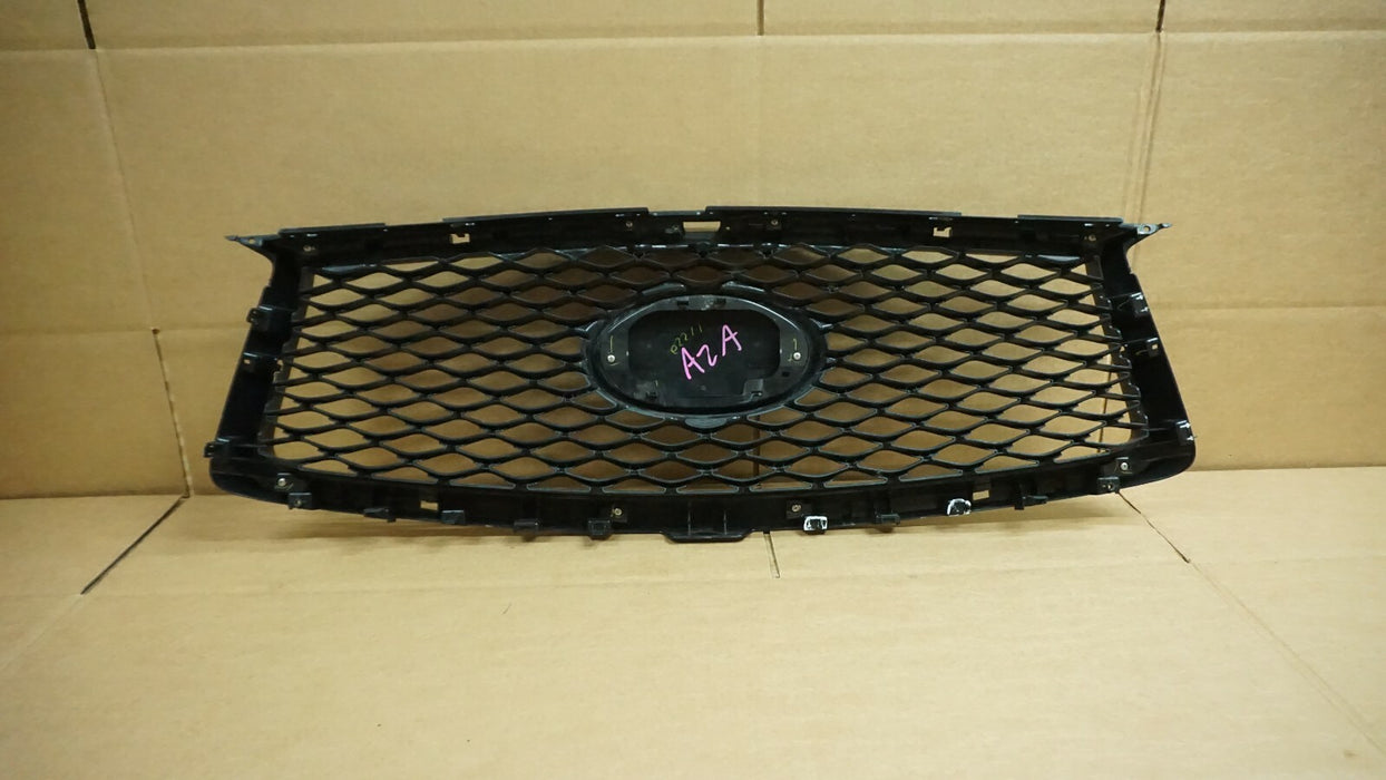 2019-2020 INFINITI QX50 FRONT RADIATOR GRILLE GRILL MESH WITH EMBLEM OEM 19 20