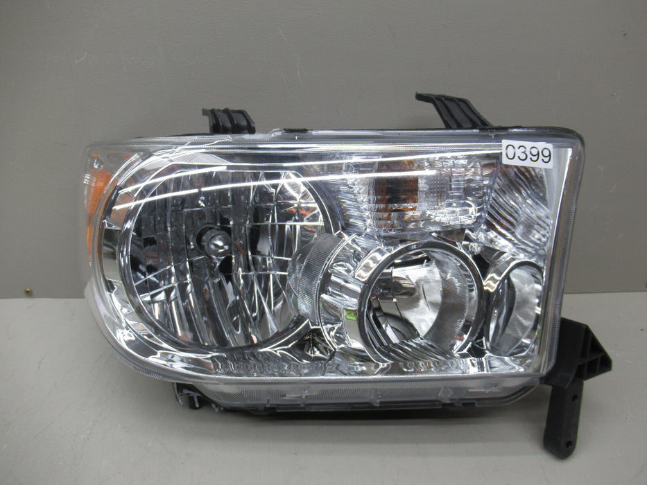2007-2017 TOYOTA SEQUOIA TUNDRA RIGHT RH HEADLIGHT HALOGEN