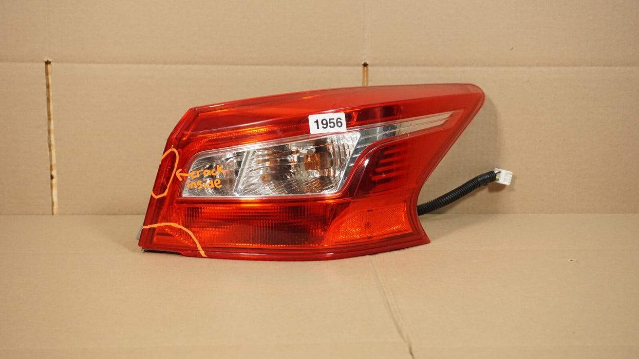 2016-2019 NISSAN SENTRA RIGHT PASSENGER TAILLIGHT TAILLAMP OEM USED 265503YU0A