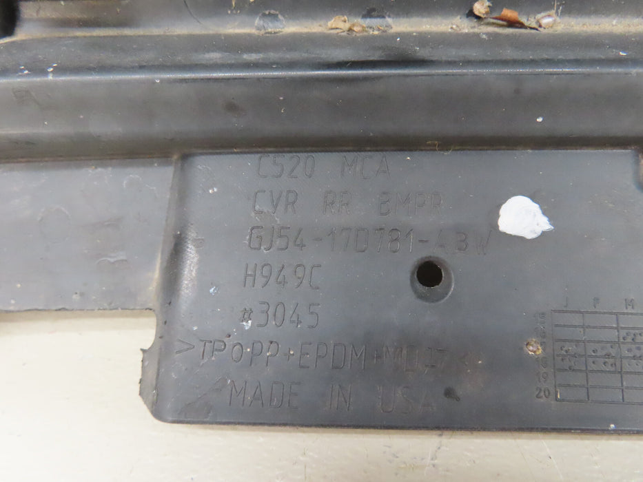 2013-2019 FORD ESCAPE REAR LOWER BUMPER COVER OEM GJ54-17D781-ABW