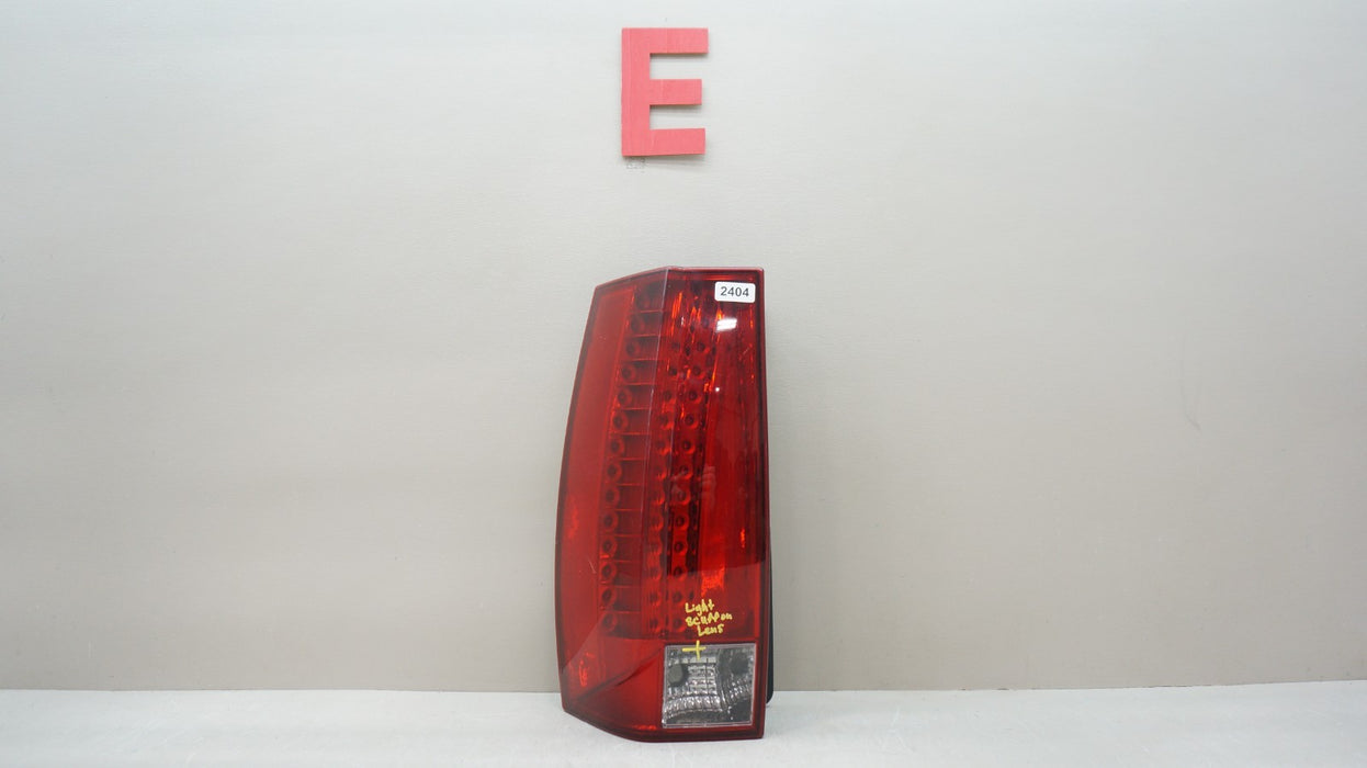 2007-2014 CADILLAC ESCALADE REAR LEFT DRIVERS SIDE TAIL LIGHT OEM