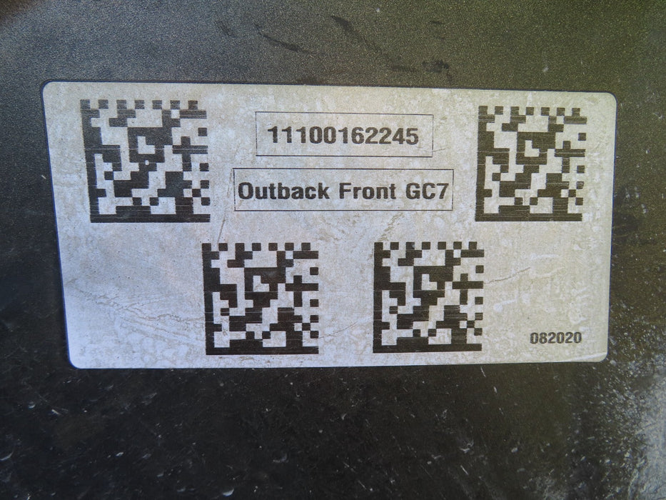 2020-2021 SUBARU OUTBACK 4DR WAGON FRONT BUMPER COVER PANEL OEM 57704AN01A