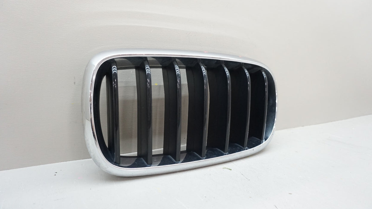 2014-2018 BMW X5 FRONT LH LEFT KIDNEY GRILLE GRILL OEM 7308660-02