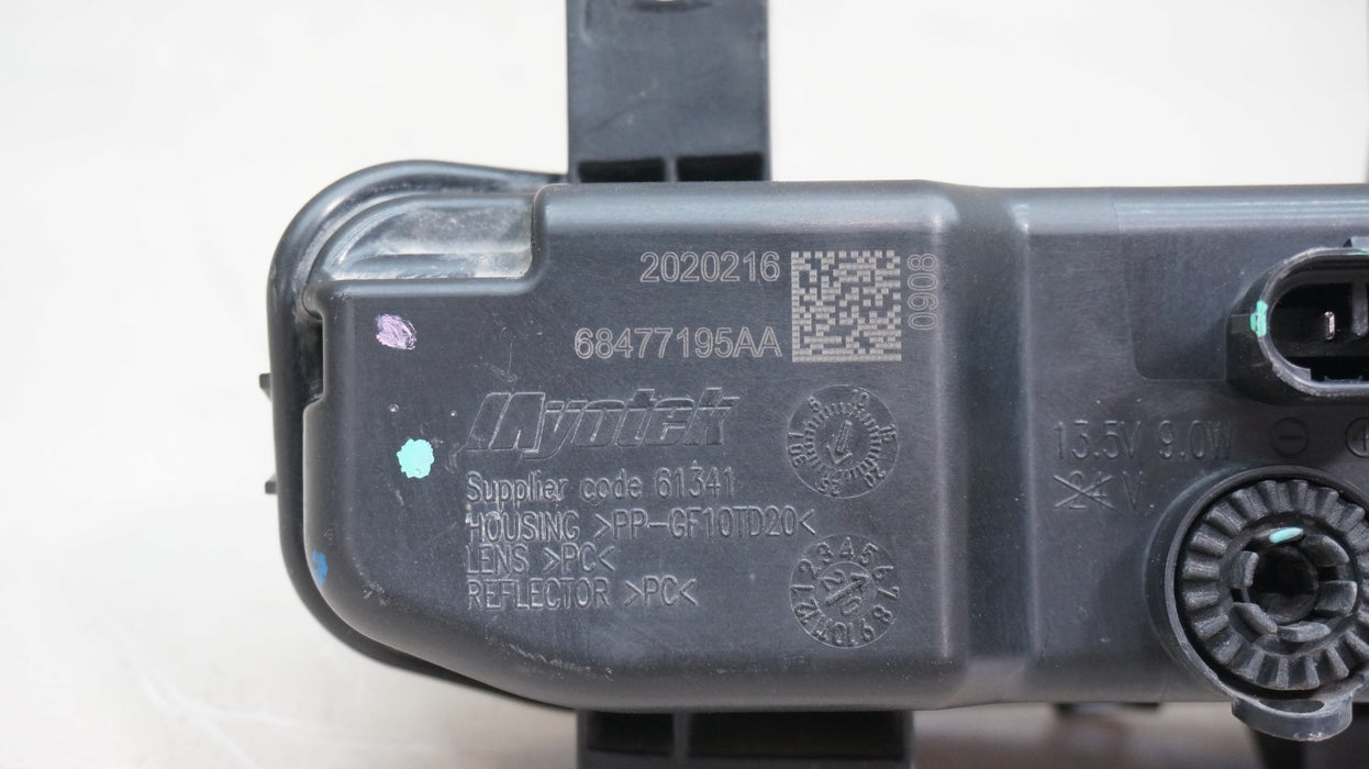 2019-2024 DODGE RAM 1500 FRONT LEFT DRIVER SIDE FOG LIGHT OEM 68477195AA