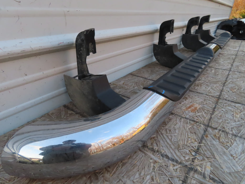 14 2015 2016 2017 2018 SILVERADO SIERRA LEFT OEM CHROME RUNNING BOARD 22912947