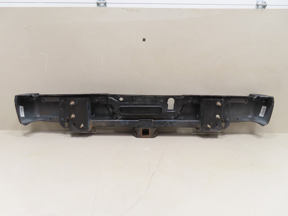 2015-2020 FORD F-150 REAR METAL BUMPER STEP PLATE COVER W/ TOW TOWING HITCH OEM