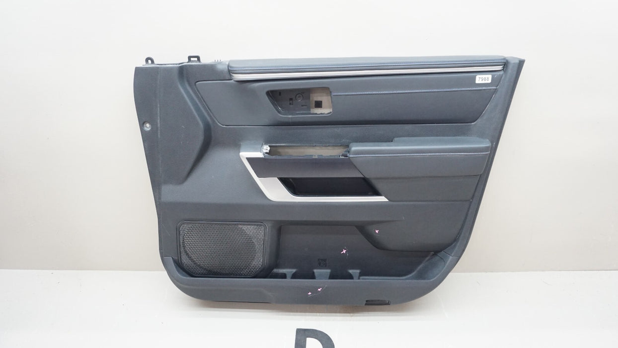 2024 TOYOTA TUNDRA FRONT RIGHT PASSENGER SIDE DOOR PANEL TRIM OEM