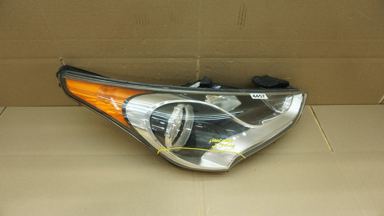 2012-2017 HYUNDAI VELOSTER FRONT RIGHT PASSENGER SIDE HEADLIGHT HALOGEN OEM