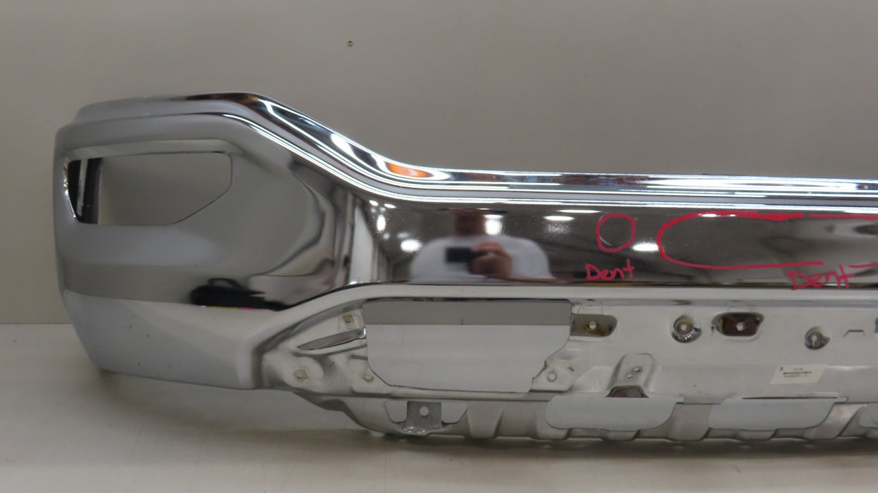 2016-2018 GMC SIERRA 1500 FRONT BUMPER METAL OEM 23381442
