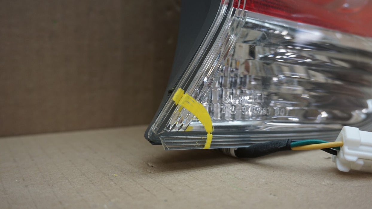 2014-2016 NISSAN ROGUE REAR LEFT SIDE INNER TRUNK TAIL LIGHT OEM 14 15 16