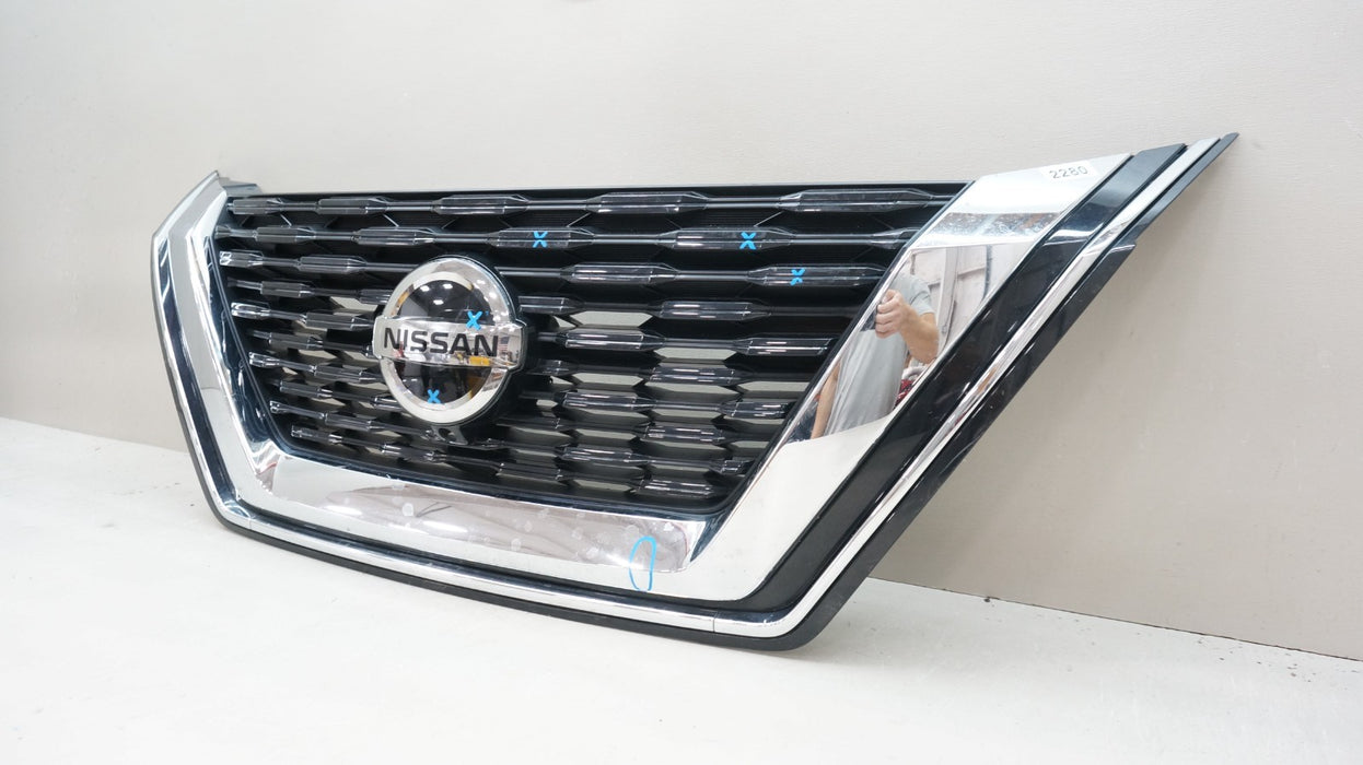 2021-2023 NISSAN ROGUE FRONT UPPER RADIATOR GRILLE GRILL 62310 6RA0A OEM