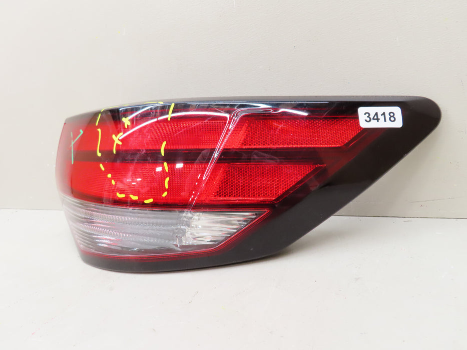 2020 2021 2022 NISSAN SENTRA RIGHT PASSENGER TAIL LIGHT HALOGEN OEM