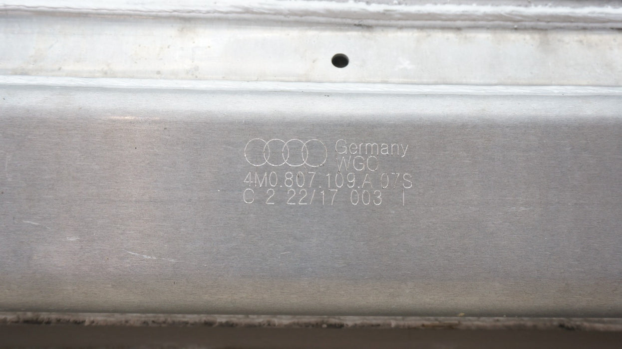 2017-2024 AUDI Q7 FRONT BUMPER REINFORCEMENT IMPACT CRASH BAR 4M0807109 OEM
