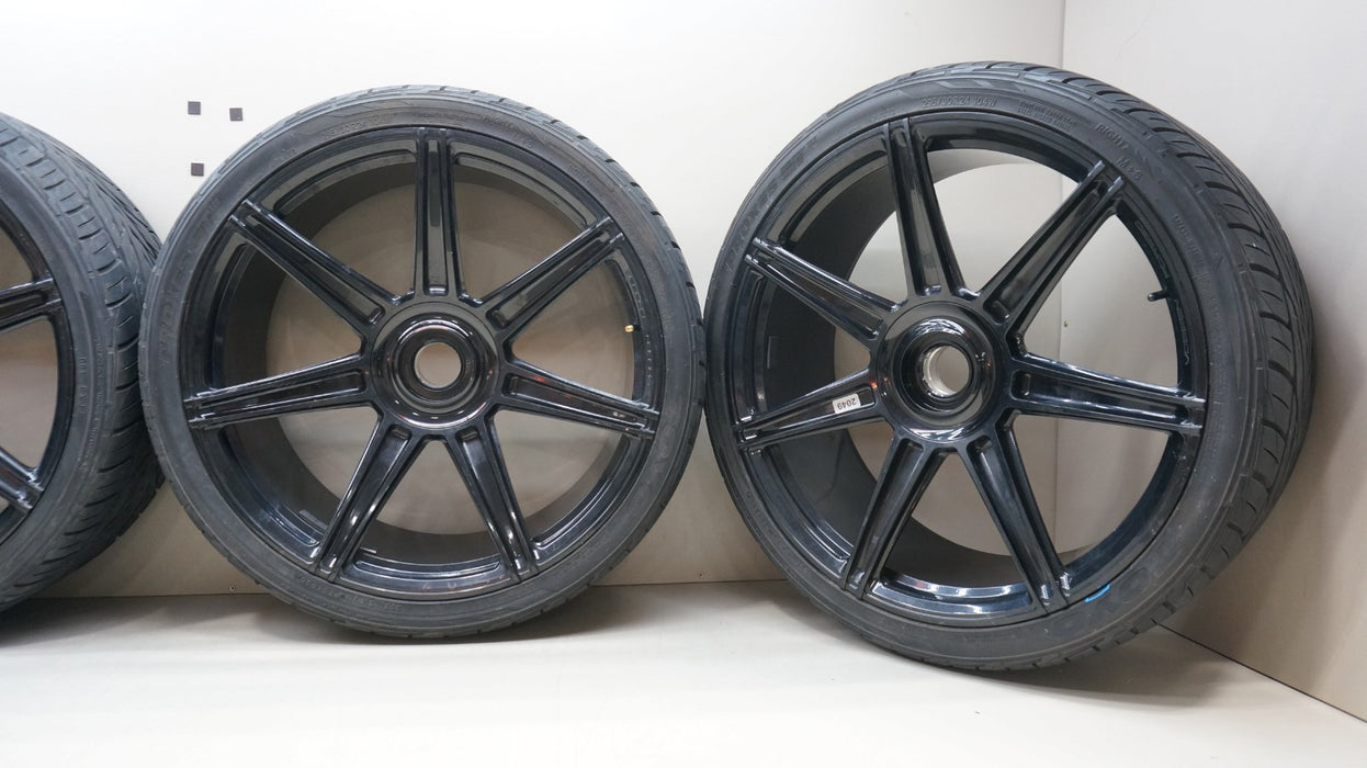 ROLLS ROYCE VOSSEN FORGED SERIES S17-11 SET RIMS W TIRES. NO TPMS SENSORS