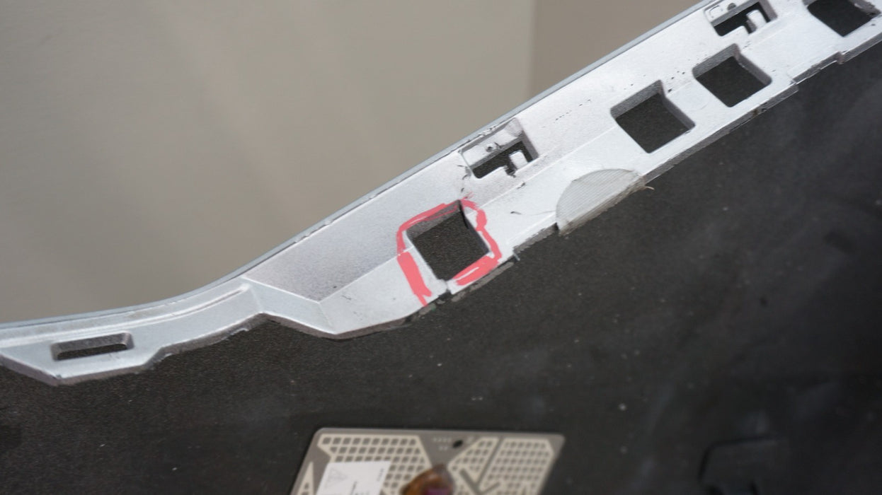 2020-2021 AUDI A7 BASIS REAR BUMPER COVER PANEL OEM 4K8807511