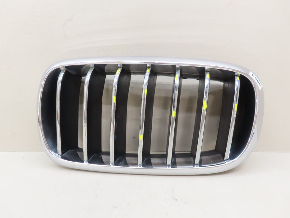 2014-2018 BMW X5 FRONT LEFT DRIVER SIDE RADIATOR GRILL GRILLE OEM