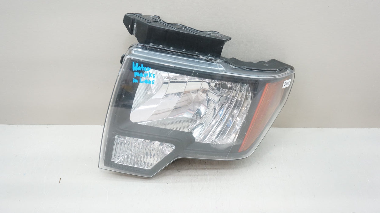 2009-2014 FORD F-150 F150 FRONT LEFT DRIVER SIDE HALOGEN HEADLIGHT OEM