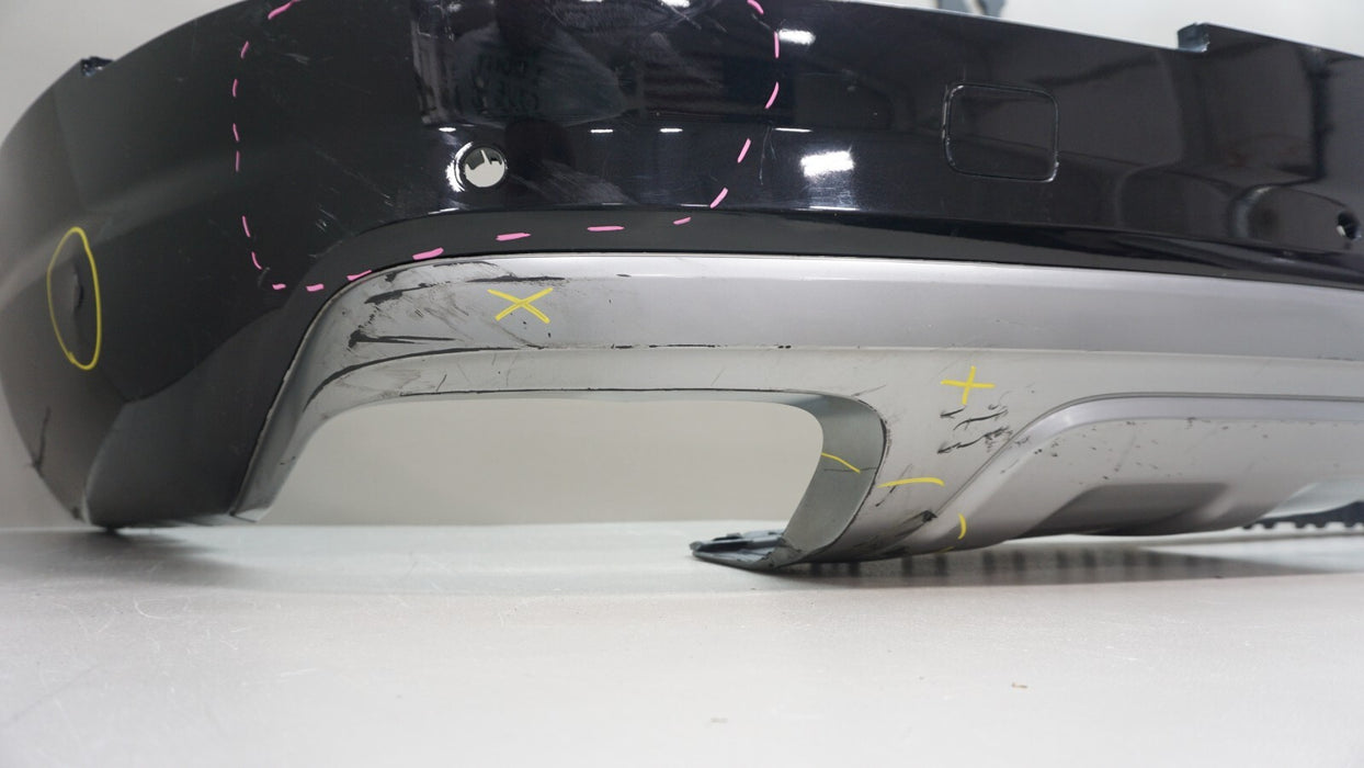 2017-2019 AUDI Q7 REAR LOWER BUMPER COVER VALANCE 4M0807527B OEM 17 18 19